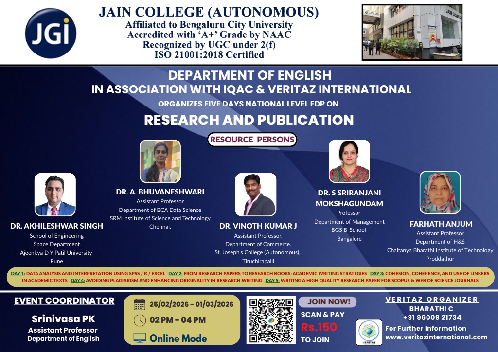 Jain College Event